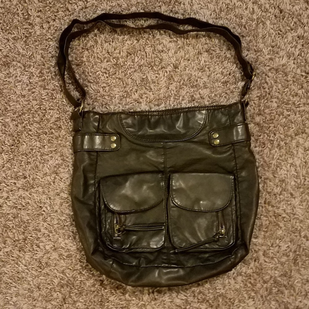 Faux Leather Purse